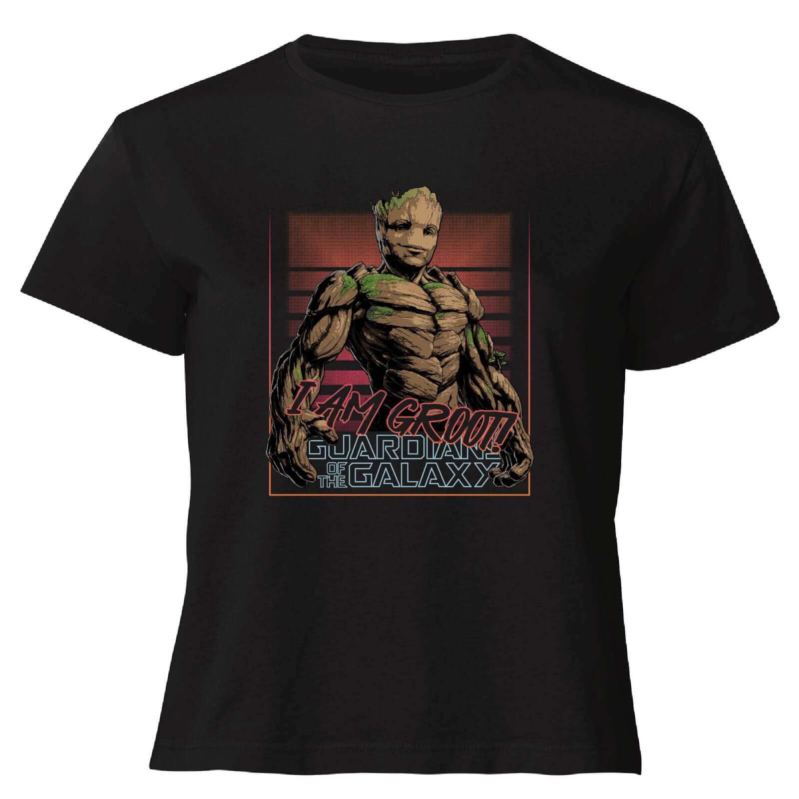 Guardians of the Galaxy I Am Retro Groot! Women's Cropped T-Shirt - Black - M
Guardians of the Galaxy I Am Retro Groot! Women's Cropped T-Shirt - Black - M