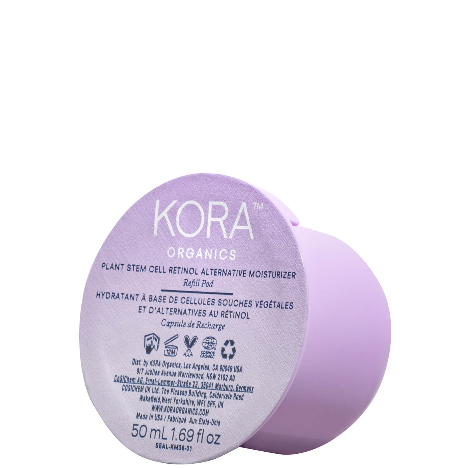 Kora Organics Plant Stem Cell Retinal Alternative Moisturizer Refill Pod 50ml
Kora Organics Plant Stem Cell Retinal Alternative Moisturizer Refill Pod 50ml