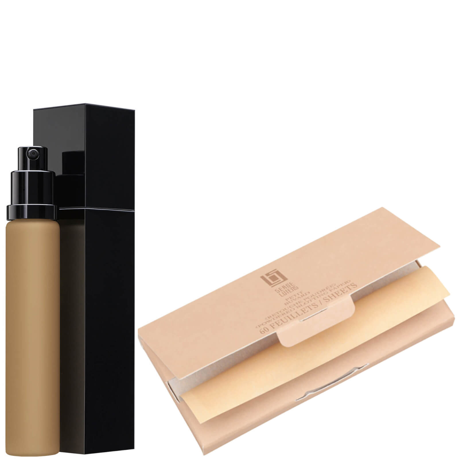 Serge Lutens Petit Buvard Matifying Paper and Spectral Fluid Foundation 30ml Bundle (Various Shades) - I50
Serge Lutens Petit Buvard Matifying Paper and Spectral Fluid Foundation 30ml Bundle (Various Shades) - I50