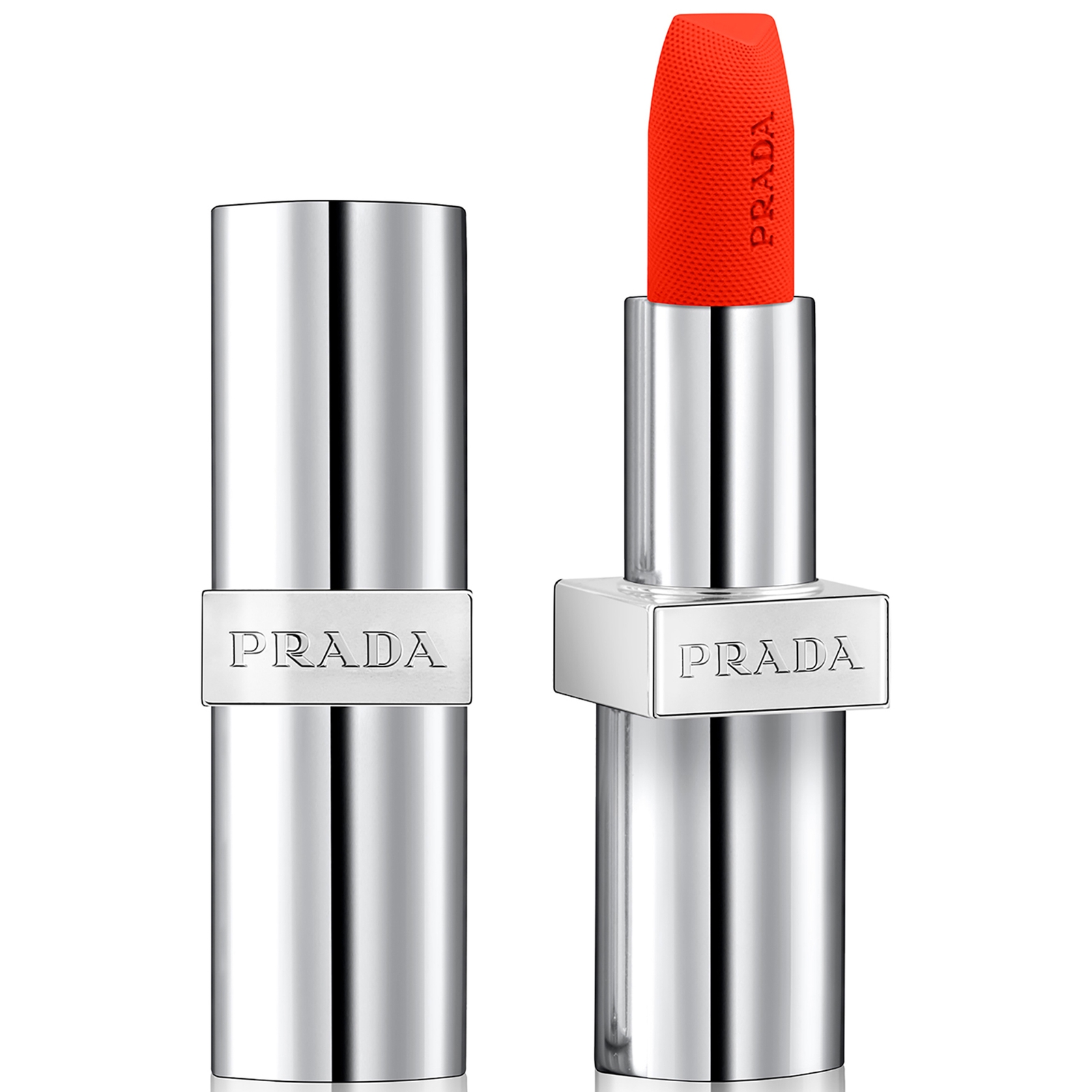 Prada Soft Matte Nude Refillable Lipstick 3.8g (Various Shades) - O177 - Flamingo
Prada Soft Matte Nude Refillable Lipstick 3.8g (Various Shades) - O177 - Flamingo