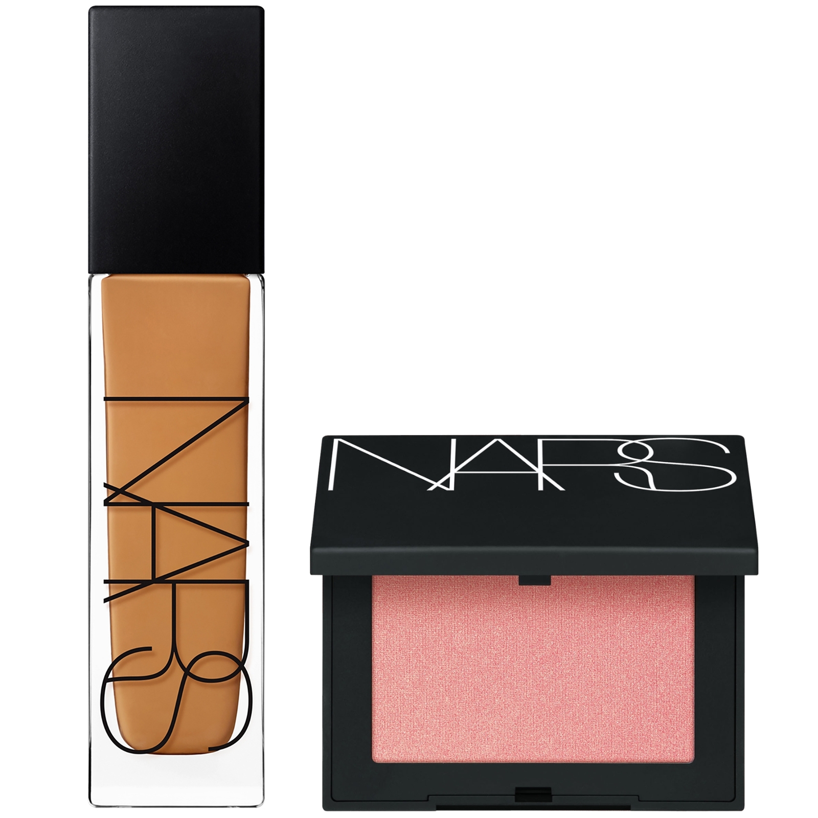 NARS Natural Longwear Foundation 30ml and NARS Blush Orgasm 4.8g Bundle (Various Shades) - Caracas
NARS Natural Longwear Foundation 30ml and NARS Blush Orgasm 4.8g Bundle (Various Shades) - Caracas
