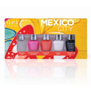 OPI Mexico City Limited Edition Infinite Shine Nail Polish 5 Pack Mini Gift Set
OPI Mexico City Limited Edition Infinite Shine Nail Polish 5 Pack Mini Gift Set