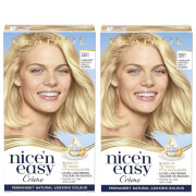 Clairol Nice' n Easy Crème Natural Looking Oil Infused Permanent Hair Dye Duo (Various Shades) - 9B Light Beige Blonde
Clairol Nice' n Easy Crème Natural Looking Oil Infused Permanent Hair Dye Duo (Various Shades) - 9B Light Beige Blonde