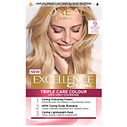L'Oréal Paris Excellence Crème Permanent Hair Dye (Various Shades) - 9 Natural Light Blonde
L'Oréal Paris Excellence Crème Permanent Hair Dye (Various Shades) - 9 Natural Light Blonde