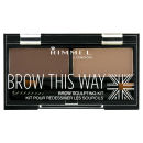 Click to view product details and reviews for Rimmel Brow This Way Eyebrow Kit Medium Brown.