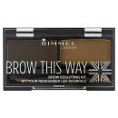 Click to view product details and reviews for Rimmel Brow This Way Eyebrow Kit 003 Dark Brown.