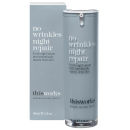 Click to view product details and reviews for This Works No Wrinkles Night Repair 30ml.