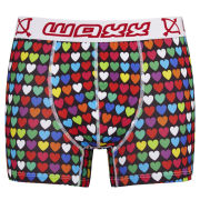 WAXX Men's Colour of Love Boxers - Black