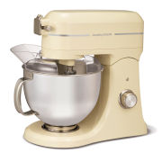 Morphy Richards Professional Diecast Stand Mixer with Guard - Cream