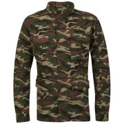 Ringspun Men's Platoon Jacket - Khaki Camo