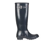 Hunter Women's Original Tall Gloss Wellies - Navy