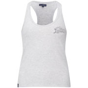 Tokyo Laundry Women's Maddie Racer Back Tee - White Grey Marl