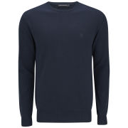 French Connection Men's Auderly Crew Neck Jumper - Blue