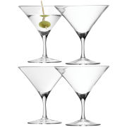 LSA Martini Glass 180ml Clear (Set of 4)