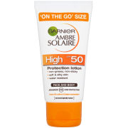 Garnier Ambre Solaire Ultra-Hydrating Sun Cream SPF 50+ 50ml Travel Size
