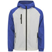55 Soul Men's Shooter Jacket - White/Cobalt/Navy