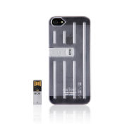Veho SAEM S7 iPhone Case with Integrated 8GB USB Pen Drive - for iPhone 5/5S - Super Clear