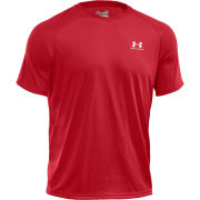 Under Armour Mens Tech T-Shirt - Red/White - S