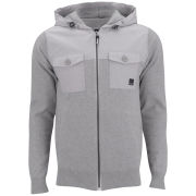 Bench Men's Gibbonsdown Hooded Knit - Grey Marl