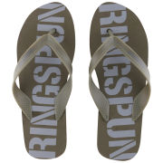 Ringspun Men's Glen Flip Flops - Khaki
