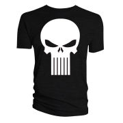 Titan Merchandise The Punisher Skull Logo T-Shirt - Black - S SBlack