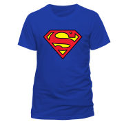 CID Superman Mens T-Shirt - Logo - XL XLBlue