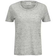 American Vintage Women's Quincy T-Shirt - Moon Melange Charcoal