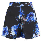 Girls On Film Women's Floral Print Skort - Blue