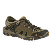 Merrell Men's All Out Blaze Sieve Hydro Hiking Shoes - Brindle/Butterscotch