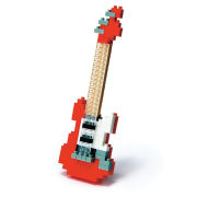 Nanoblock Red Electric Guitar