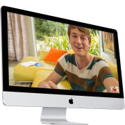 Apple iMac 27 Inch All in One Desktop PC with Magic Mouse and Wireless Keyboard (i5, 3.2GHz, 8Gb DDR3, 1TB HDD, NVIDIA GeForce GT 755M, OS X Lion)