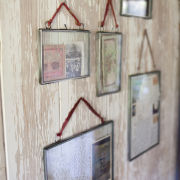 Nkuku Kiko Glass Frame - Clear Matt Grey - Large 8x10 Portrait