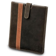dbramante1928 Leather iPad Slip Cover (iPad 2, 3, 4, Air, and Air 2) - Hunter Stripe