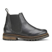 H Shoes by Hudson Women's Wistow Leather Elasticated Chelsea Boots - Black