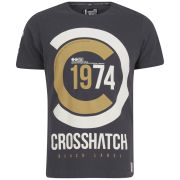 Crosshatch Men's Fazedown T-Shirt - Forged Iron