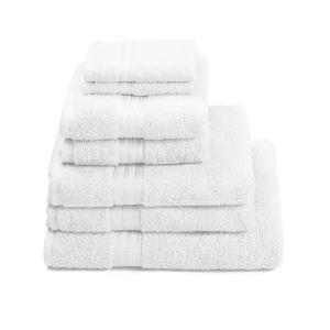 Restmor 高 Egyptian Cotton 7 Piece Supreme Towel Bale Set ( 500gsm) - White