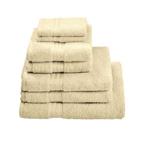 Restmor 100% Egyptian Cotton 7 Piece Supreme Towel Bale Set (500gsm) - Ivory