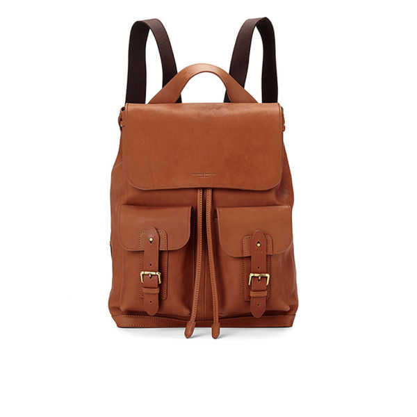 Aspinal of London Men's Shadow Rucksack - Tan: Image 01