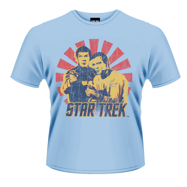 Star Trek Men's TShirt Kirk and Spock Merchandise