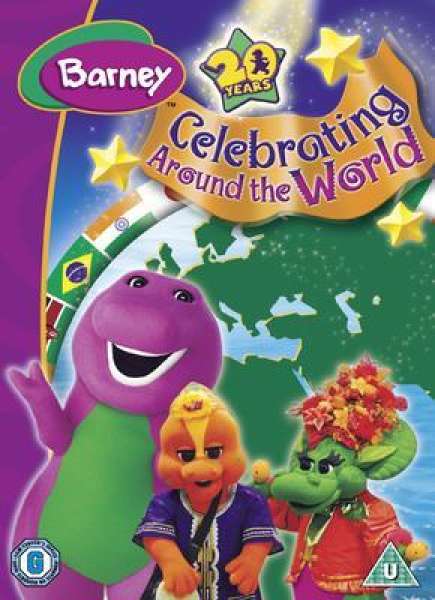 Barney Celebrating Around World Dvd Zavvinl