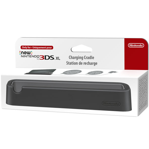 New Nintendo 3DS XL Charging Cradle (Black) Nintendo UK Store