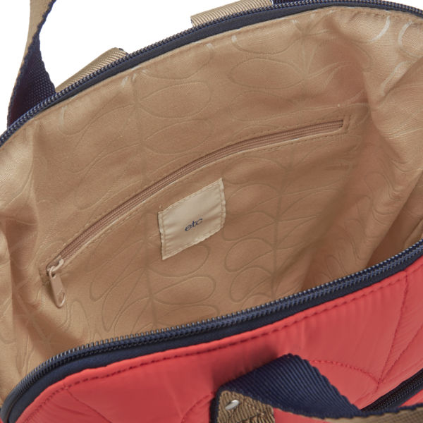 Etc by Orla Kiely Backpack Tote Bag Red My