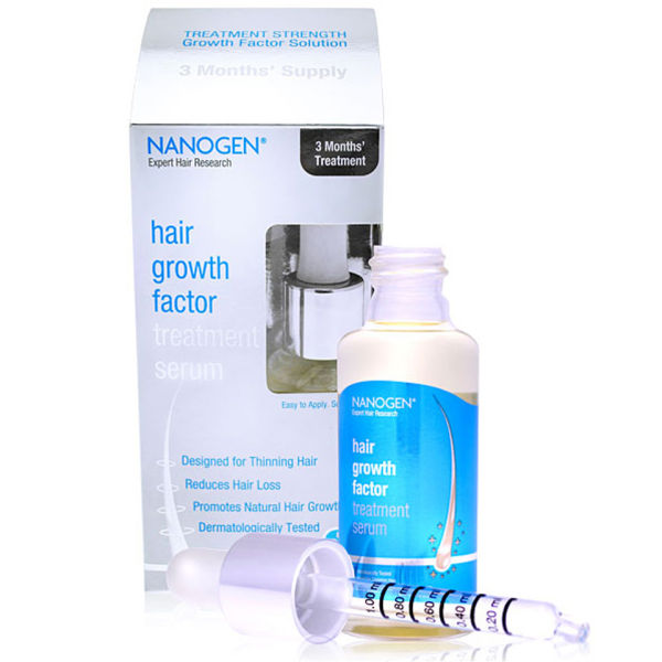 Nanogen Hair Growth Factor Serum (3x30ml) FREE UK Delivery