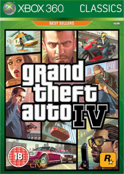 Grand Theft Auto Iv 4 Classic Xbox 360