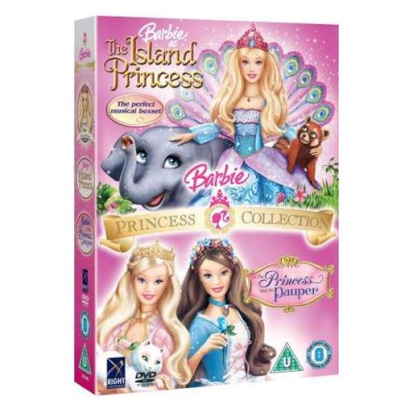 Barbie Island Princess Box Set Dvd Zavvi Com