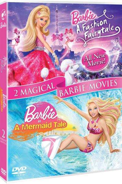 barbie  a fashion fairytale  a mermaid tale dvd  zavvi
