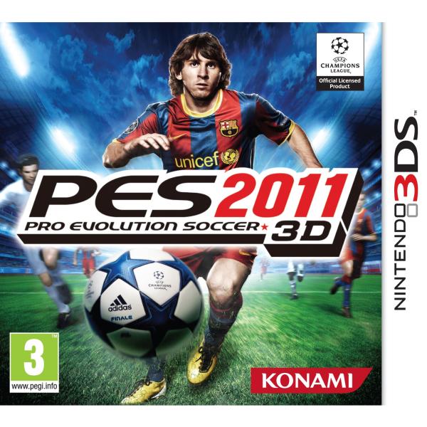 PES 2011 3D Pro Evolution Soccer Nintendo 3DS