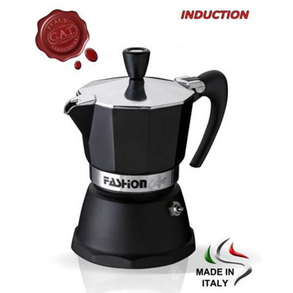 G.A.T. Fashion Induction Compatible Espresso Maker 6 Cup IWOOT
