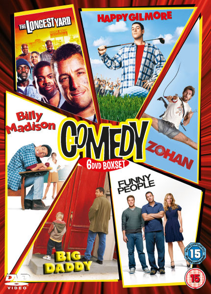 Big Daddy / Billy Madison / Funny People / Happy Gilmore / The Longest Yard / You Dont Mess With The Zohan      DVD