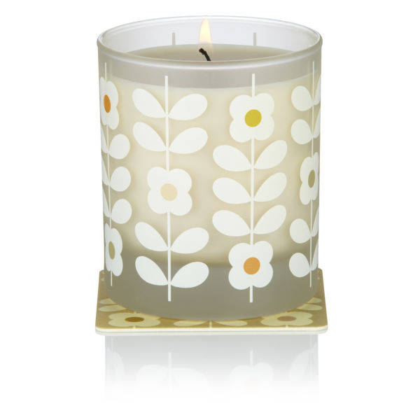 Orla Kiely Home Scented Candle Basil & Mint (200g) FREE Delivery
